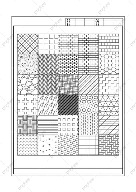 Cad Custom Hatch Pattern Picture Template Download On Pngtree
