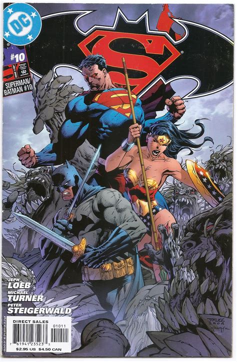 Supermanbatman 10 Jim Lee Variant Cover Brooklyn Comic Shop
