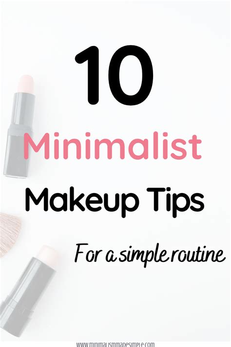 looking for a natural spring look when it comes to makeup this year try going for a minimalist