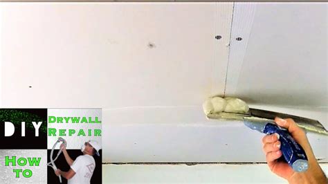 How To Get A Flat Drywall Butt Joint With Fiberglass Mesh Drywall Tape