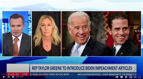 Congresswoman Greene Announces Plans To Impeach President Elect Joe