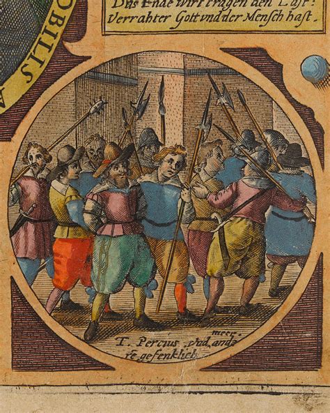 Bonhams Gunpowder Plot And Execution Of Guy Fawkes Hogenberg Abraham Thomas Percy In