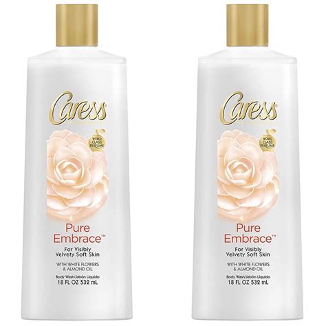 Pack Of 2 Caress Body Wash Pure Embrace 18 Oz