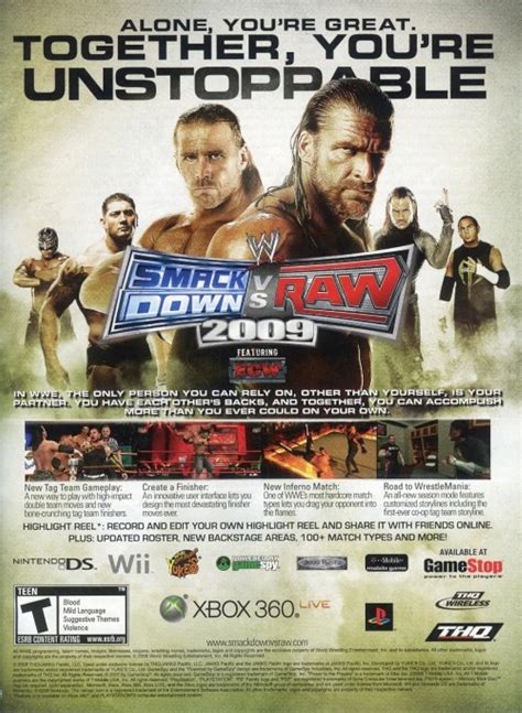 Wwe Smackdown Vs Raw 2009 2008