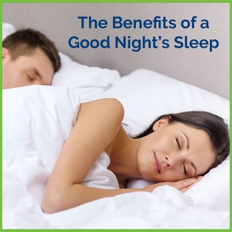 the benefits of a good night s sleep houston advanced sinus