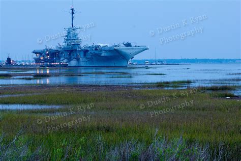 Uss Yorktown Aircraft Carrier In Mt Pleasant Charleston South Carolina