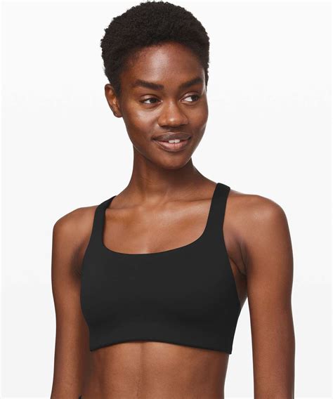 Lululemon Bring The Energy Bra Black Lulu Fanatics