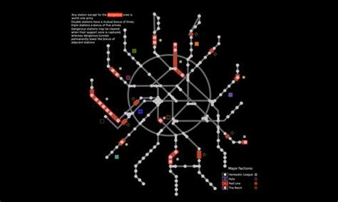 Metro 2033 Moscow Metro Warzone Better Than Hasbros Risk Game