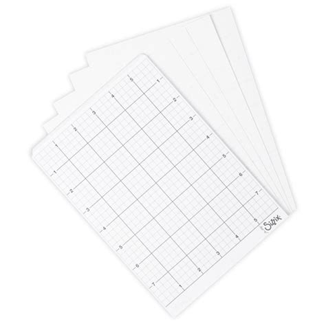 Sizzix Sticky Grid Sheets 1524 X 2129cm 5st