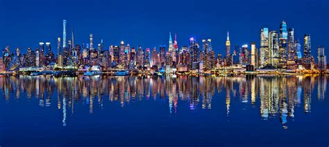 New York City Manhattan Skyline 2022 Panoramic Ubicaciondepersonas