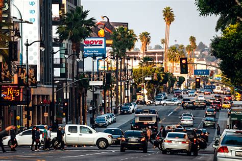 Hollywood Traffic Los Angeles Stock Photo Download Image Now Istock