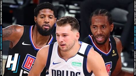 The la clippers finished the regular season in 4th place while dallas was 5th in the standings. Dallas Mavericks vs Los Angeles Clippers - Full Game 2 ...