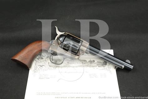 Us 1873 Artillery Colt 45 Saa Single Action Army Revolver 1887