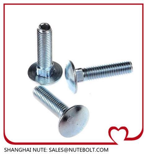 China Stainless Steel 304 Square Neck Bolts DIN603 M20X70 to M20X200 ...