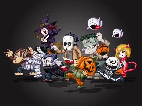 Halloween Characters Vector Art And Graphics