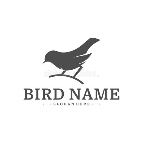 Bird Logo Design Vector Template Bird Icon Vector Concept Stock Vector