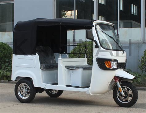 China Ac3000w Electric Tricycle For Passanger Three Wheel Electric Trike Tuk Tuk Bajaj Rickshaw