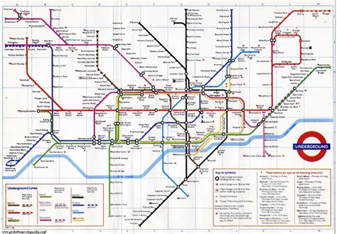 London Underground 1988 London Underground Map Underground Tube