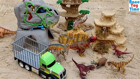 Dinosaurs Rescue Adventure Fun Dinosaur Toys For Kids Video Youtube