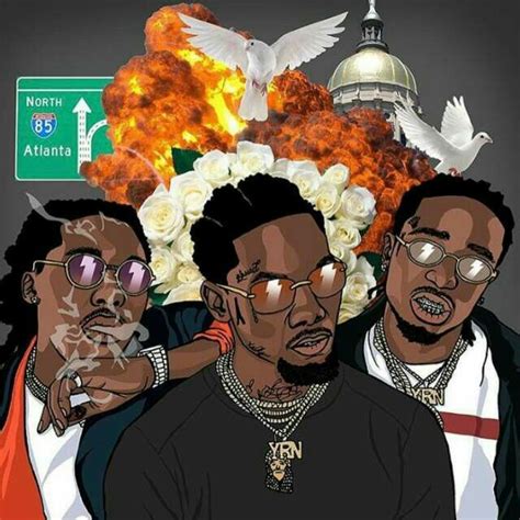 Pin By Troy On Trouble Kidd Trill Art Hip Hop Art Migos Wallpaper