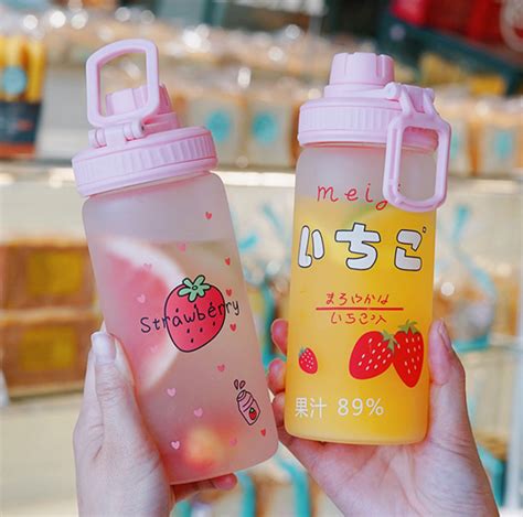 Cute Strawberry Drinking Bottle Ivybycrafts