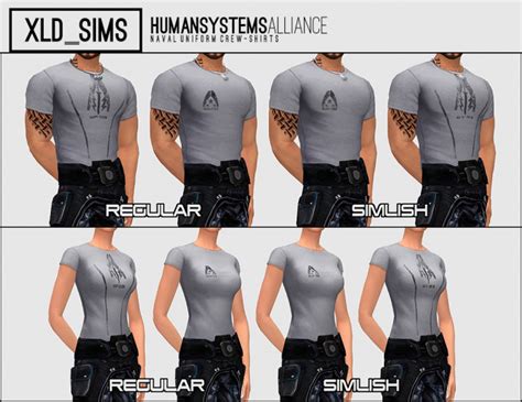 Mass Effect Military Uniform The Sims 4 Catalog