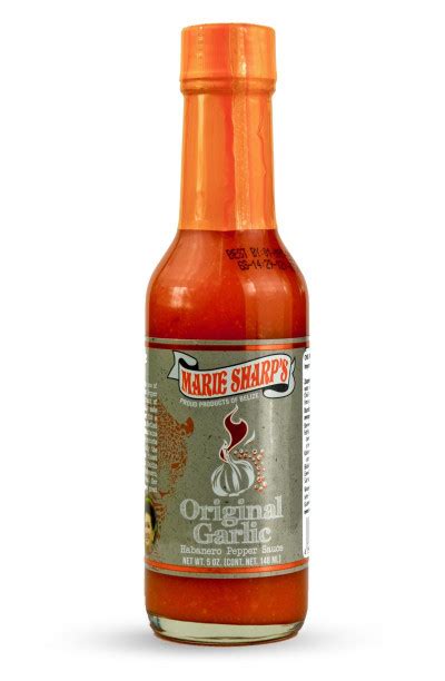 Marie Sharps Original Garlic Habanero Pepper Sauce