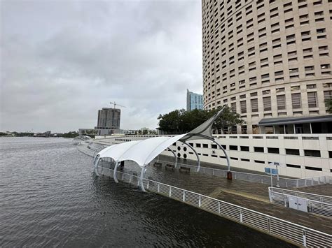 Idalia Storm Surge Brings Extensive Flooding To Downtown Tampas