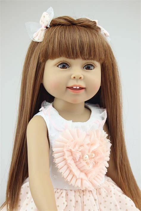 18 Inch Dressing Doll Girl Play House Toy For Girls Lifestyle Lovely
