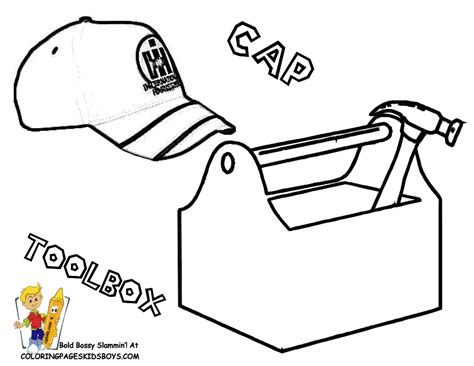 Toolbox Template For Kids Clipart Best