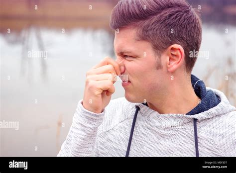 Smelling Smelly Stink Hi Res Stock Photography And Images Alamy