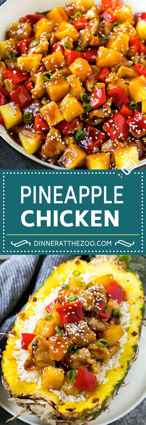 Stir in the vinegar, ketchup,brown sugar and ginger; Pineapple Chicken | Hawaiian Chicken | Chicken Stir Fry # ...