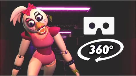 360° Fnaf Security Breach Jump Scare Can You Escape Chica In Vr