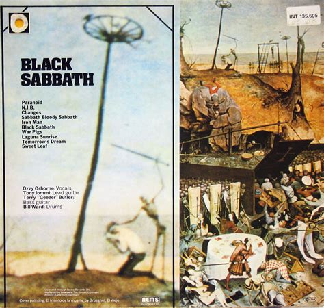 Black Sabbath Greatest Hits Album Cover Gallery And Information