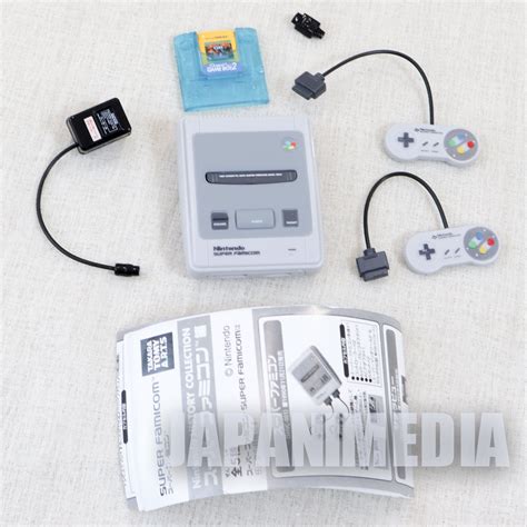 Nintendo History Collection Figure Super Famicom And Super Gameboy2 Snes