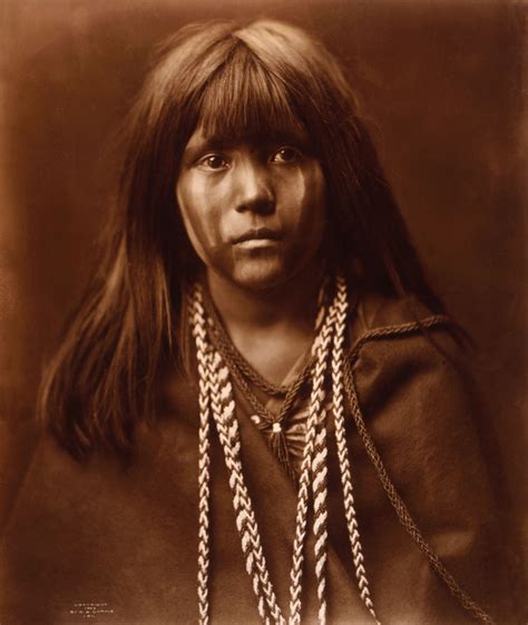 Portrait Native American Children American Indian Girl