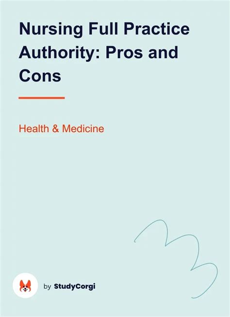 Nursing Full Practice Authority Pros And Cons Free Essay Example
