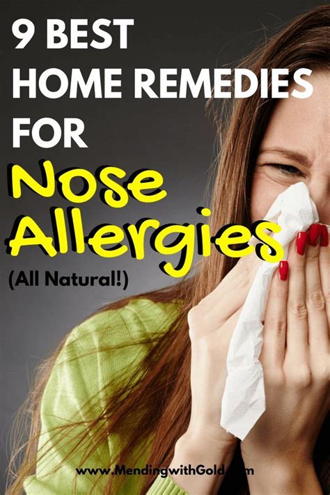 Nose Allergy Home Remedies My Runny Nose Itchy Eyes Sore Throat Or The Sinus Infection Dont