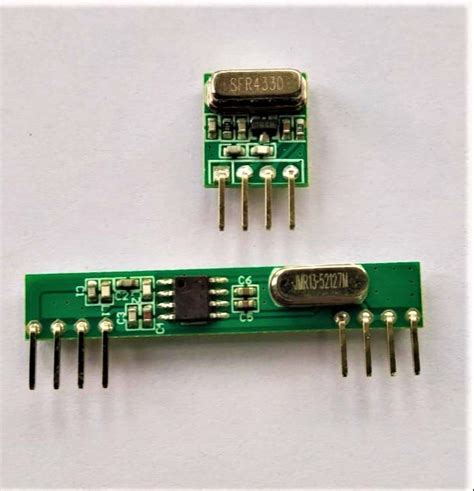 434 Mhz Ask Rf Transmitter And Receiver Pair At Rs 158piece Frequency