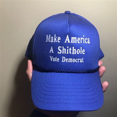 Trump Hat Make America Great Again Make America A Shithole Trump Cap