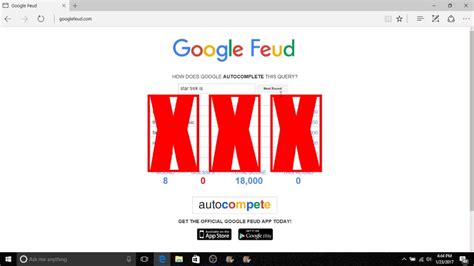 The game was created in 2013 by american indie developer justin hook, a writer for bob's burgers on fox, as well as other tv shows and comic books. IM LOSING IT! | Google Feud - YouTube