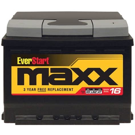 Everstart Maxx Lead Acid Automotive Battery Group H5