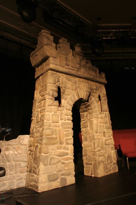 Stage Set Construction How To Make Prop Castles From Styro Foam The