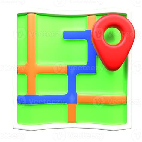 Map Location Icon 33857461 Png