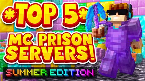 Top 5 Prison Servers Summer 2023 Edition Best Minecraft Op Prison