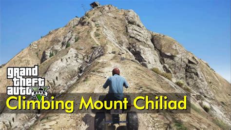 Climbing Up Mount Chiliad Just Driving In Gta V Youtube
