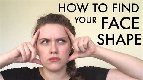 How To Find Your Face Shape Easy Face Shape Test Youtube