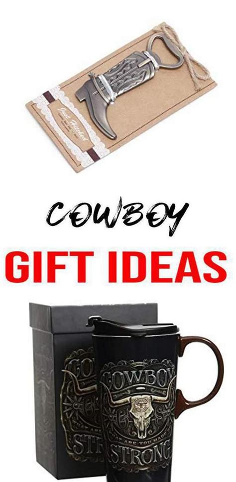 Consider this a gift for both your adventurous mountaineer as well as all his loved ones. Best Cowboy Gift Ideas (With images) | Cowboy gifts, Gifts
