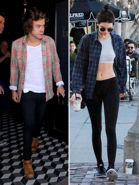 Harry Styles Kendall Jenner Matching Style Teen Vogue