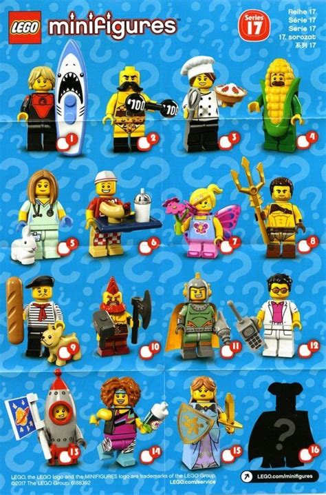 Lego Minifiguren Sammelserie 17 71018 Alle Figuren Im Detail